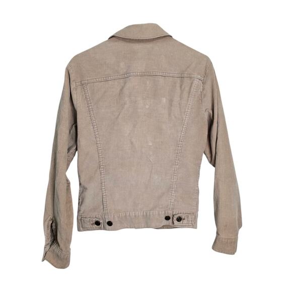 Vintage 70s Levi's Corduroy Trucker Jacket Size XS (34) Made in USA Pockets - Picture 5 of 11